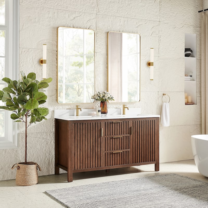 Shenzhen Bath Vanity with Composite Stone Top without Mirror