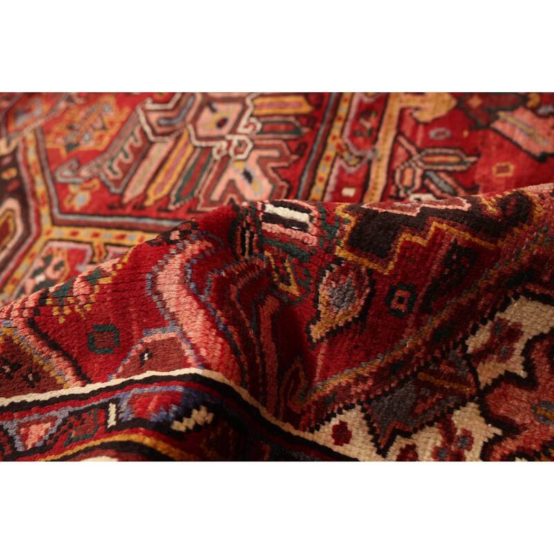 ECARPETGALLERY Hand-knotted Sarabi Red Wool Rug - 9'9 x 12'8