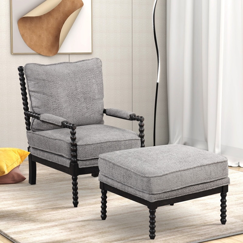 Small chair with footrest hotsell