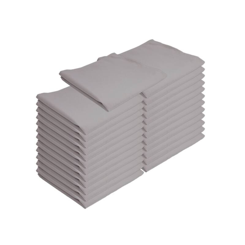 Arkwright Home 20x20 Solid Color Poly Spun Dinner Napkins - Pack of 25