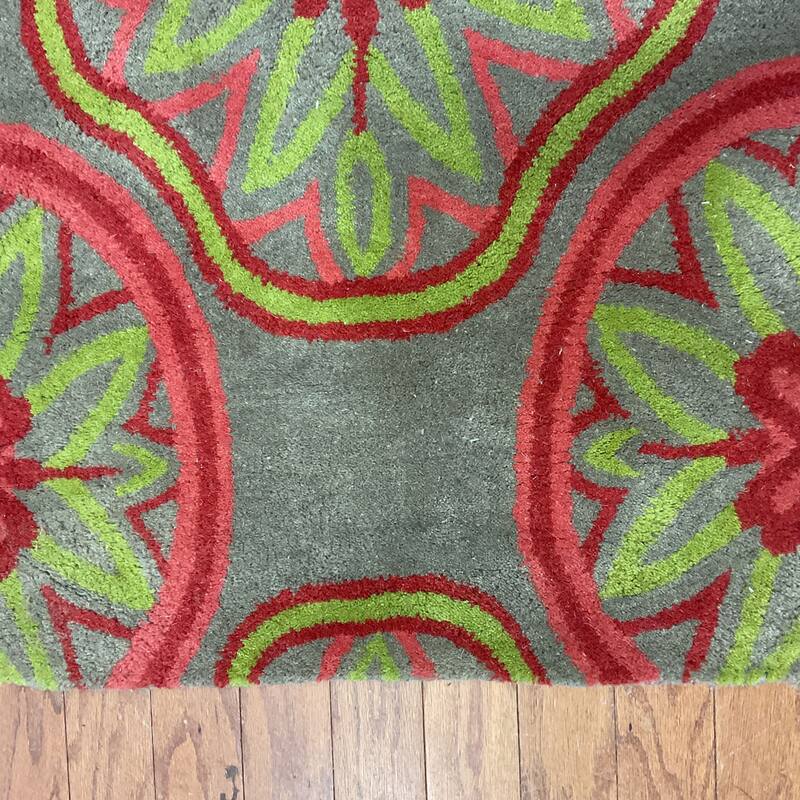HERAT ORIENTAL Handmade Tibetan Wool Runner - 2'3 x 8'10