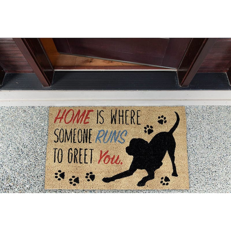 Vinyl Whale Doormat