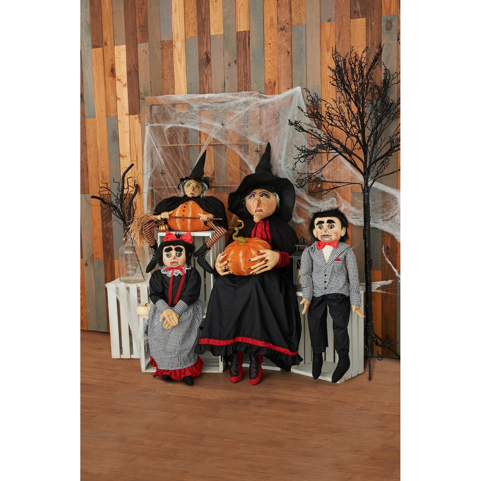Gourdisha Joe Spencer Gathered Traditions Halloween Art Doll