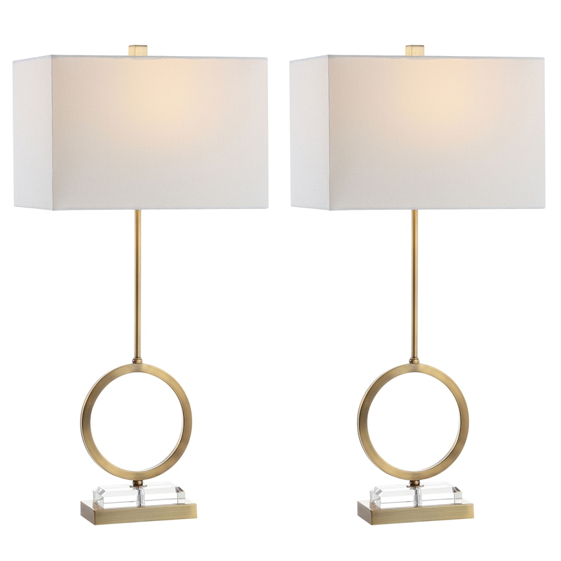 SAFAVIEH Lighting Shino 32-inch LED Table Lamp (Set of 2) - 15" W x 10" L x 31.5" H - 15Wx10Dx32H
