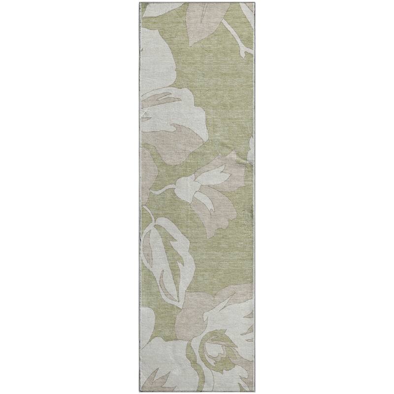 Premium Washable Super Soft Modern Floral Mayfield Rug