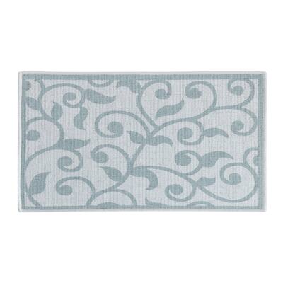 SussexHome Non-Skid Ultra-Thin Area Rugs for Laundry Room, Entryway, Bathroom and Kitchen - Washable Multipurpose Floor Mat
