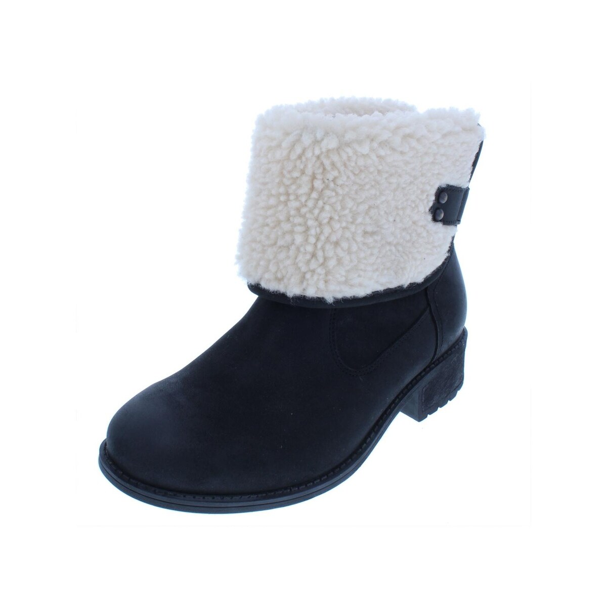 Shop Ugg Womens Aldon Winter Boots Leather Water Resistant Overstock 23833603
