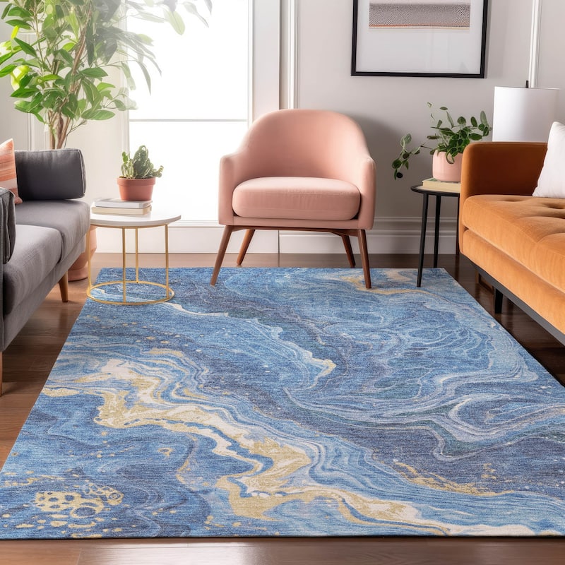 Premium Washable Super Soft Abstract Mayfield Rug
