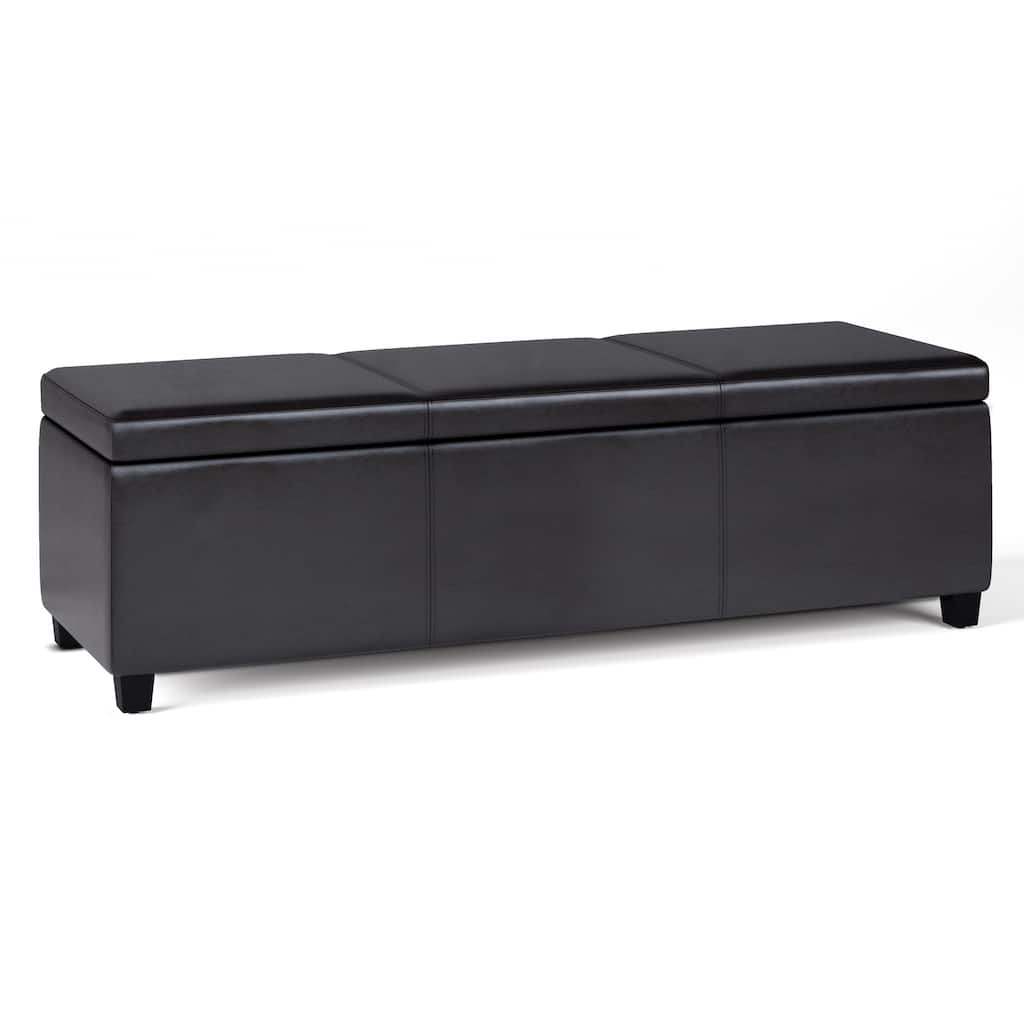 Extra Large Storage Ottoman Bench