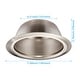 preview thumbnail 28 of 26, 12-Pack 6 Inch Recessed Can Light Trim, Metal Step Baffle Trim