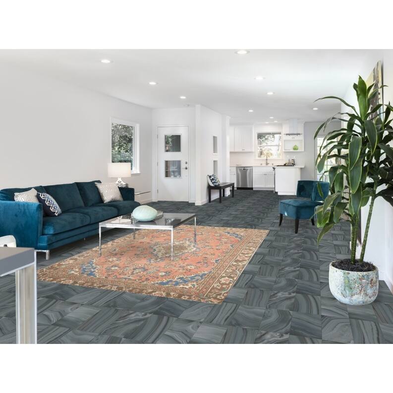 Hand Knotted Oriental 100% Wool Carpet Traditional Floral Pink Hamedan Area Rug - 8' 8'' X 5' 6''