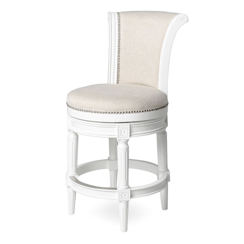 Maven Lane 26" Pullman Swivel Counter Height Kitchen Stool