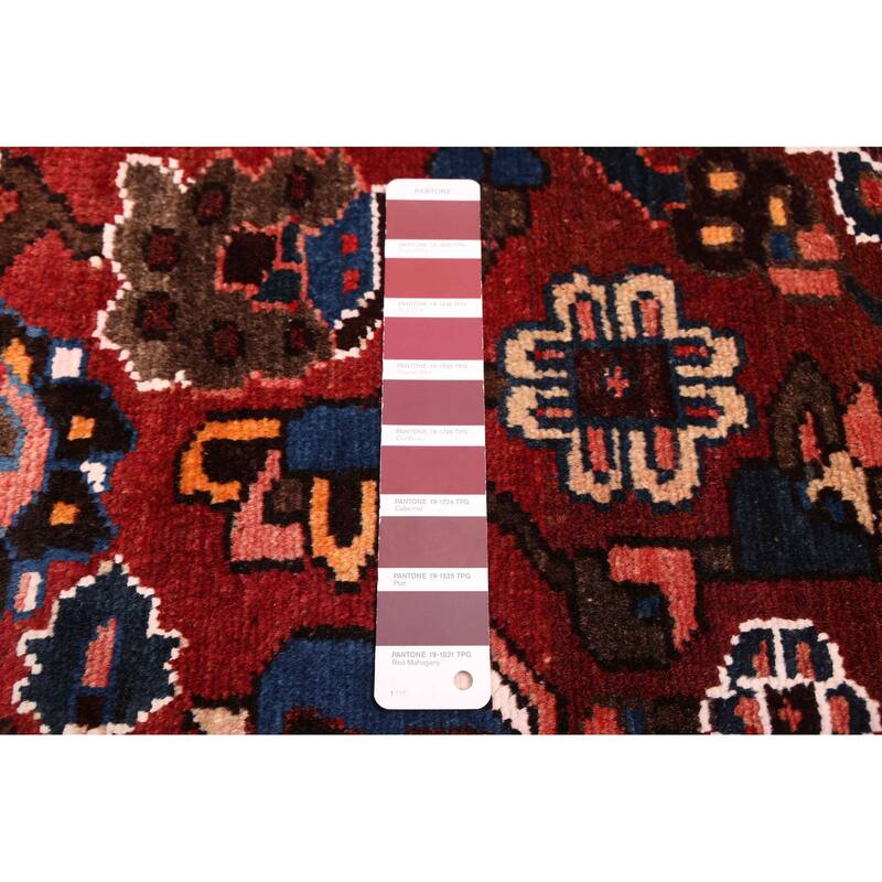 ECARPETGALLERY Hand-knotted Kayseri Vintage Dark Red Wool Rug - 5'6 x 10'2