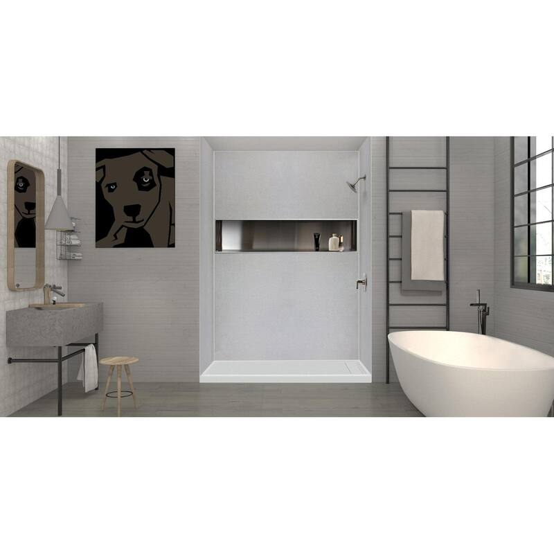 Transolid TRS_FL6034R FL-Series 60" x 34" Rectangular Shower Base with