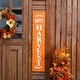 preview thumbnail 2 of 33, Glitzhome Garden Outdoor Wooden Porch Sign Decor