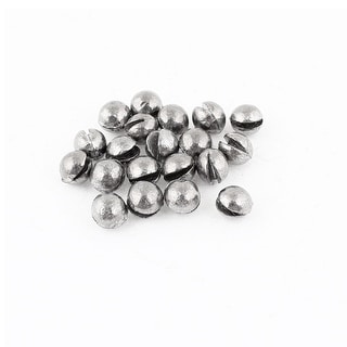 Lead Sinker Fishing Split With Box Tackle Weights 0.6//1//1.5//1.8g Removable Round