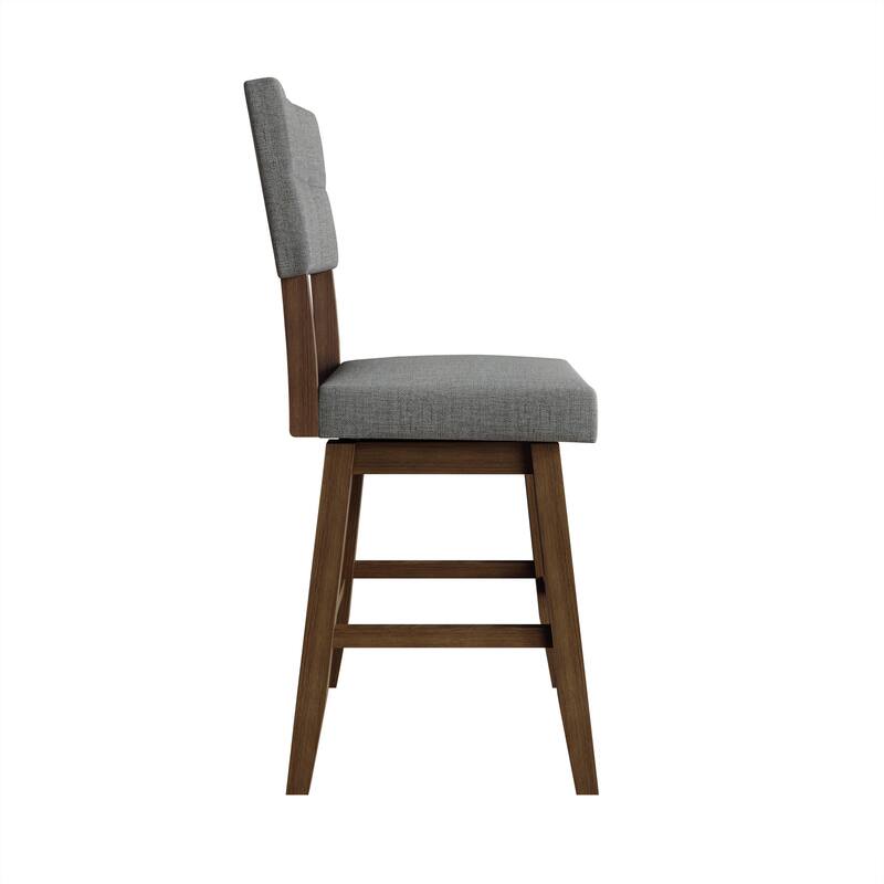 CraftPorch Modern Swivel Counter Chair with Round Table