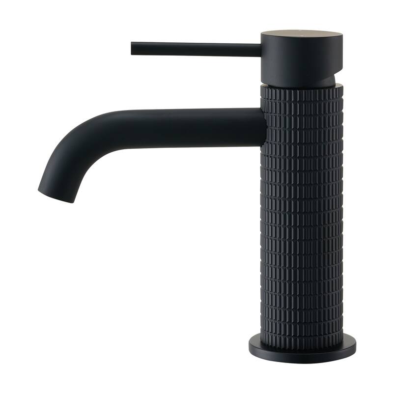 Mendavia Single-Handle Basin Bathroom Faucet - Matte Black