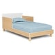 preview thumbnail 13 of 12, Wood Toddler Bed with Reversible Headboard