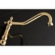 preview thumbnail 23 of 43, Heritage 3-Hole Wall Mount Roman Tub Faucet in Polished Brass