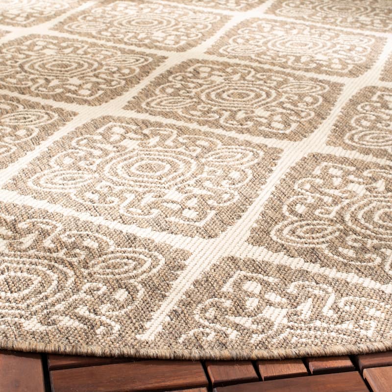 SAFAVIEH Beach House Phyllis Indoor/ Outdoor Waterproof Patio Backyard Rug