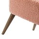 preview thumbnail 35 of 34, Dulcinea Ullna Lambskin Sherpa Upholstery Accent Chair by HULALA HOME