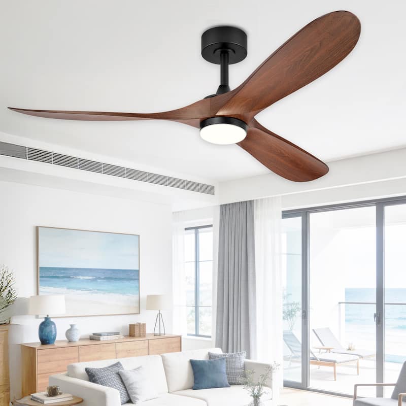 52"or 62" Diammable Ceiling Fan with Light,DC Motor and Remote