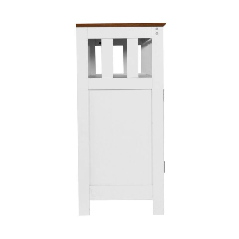 Classic Sideboard and Buffet Cabinet with Open and Closed Storage