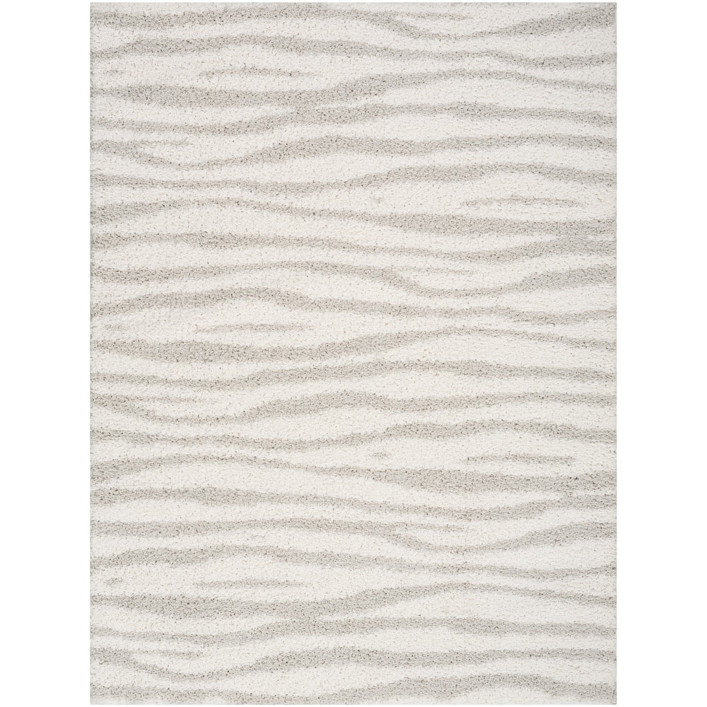 Nourison Modern Shag Indoor only Abstract Area Rug