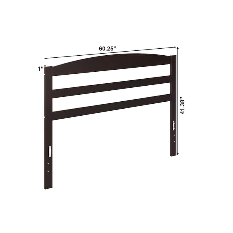 AFI Warren Headboard with Attachable Charger