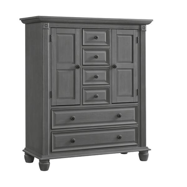 slide 2 of 8, Oxford Baby London Lane Chifferobe Arctic Gray