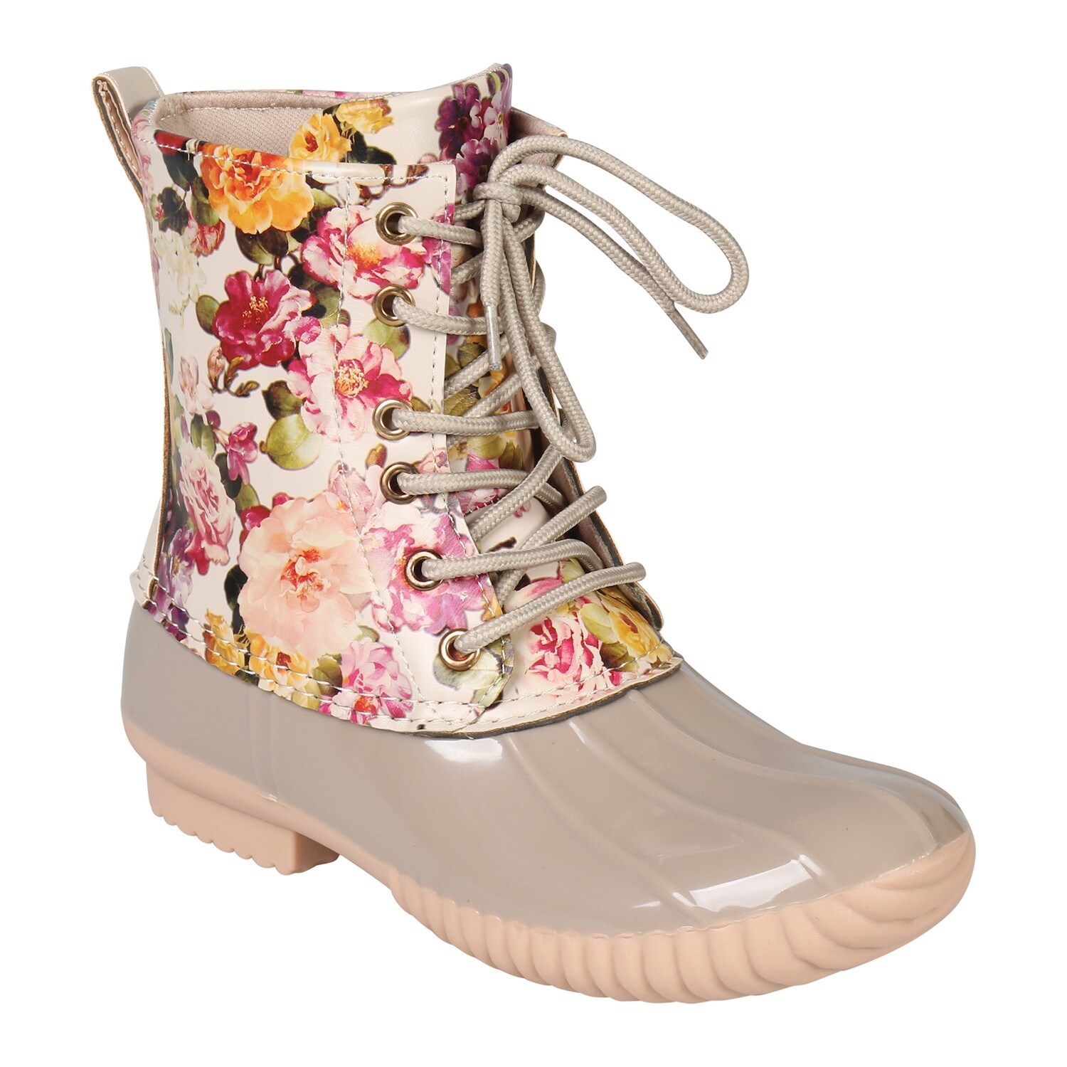 duck boots cream