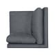 preview thumbnail 18 of 58, Worden Contemporary Tufted Fabric 7 Seater Sectional Sofa Set by Christopher Knight Home - 114.50" L x 114.50" W x 34.00" H