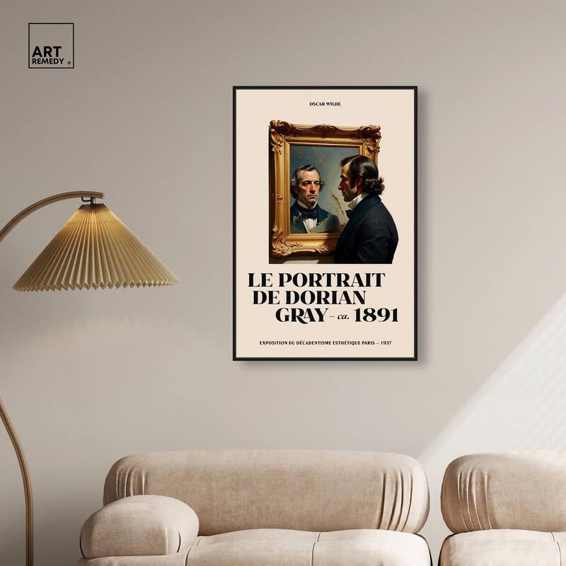 Decadent World of Dorian Gray Canvas by Art Remedy