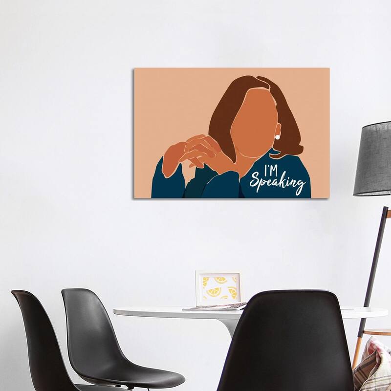 iCanvas "I'm Speaking" by Domonique Brown Canvas Print - 26x40x1.5