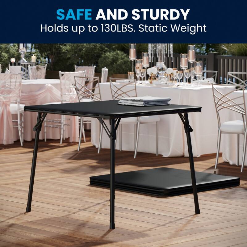 Foldable Vinyl Card Table
