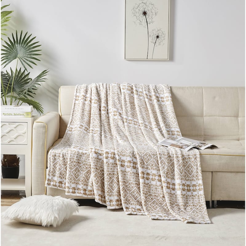 Faith Hope Love Size Microplush Blanket