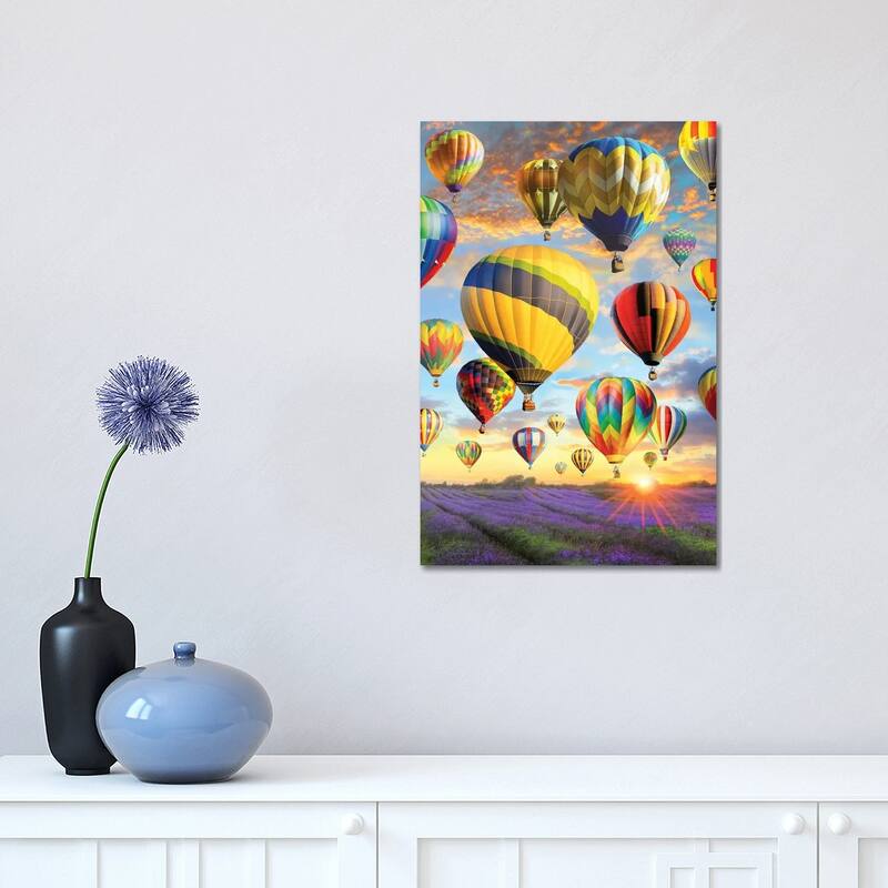 iCanvas "Hot Air Baloons" by Greg & Company Canvas Print - 18x12x1.5