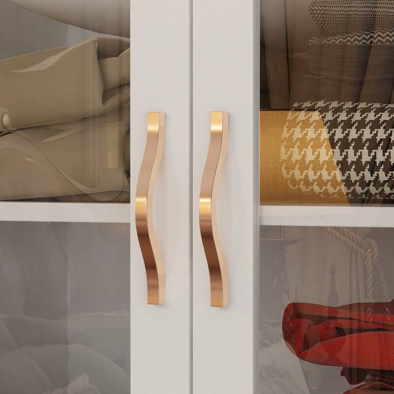 Multi-Piece Wardrobe Set Adaptable Closet Modules Combo Armoires