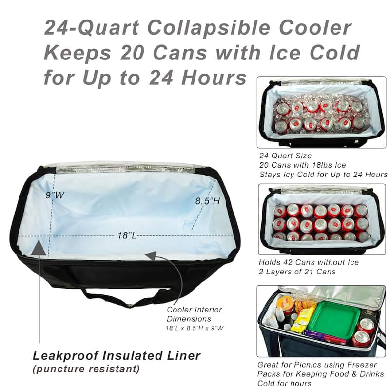 Texas University at Austin Longhorns Collapsible Cooler