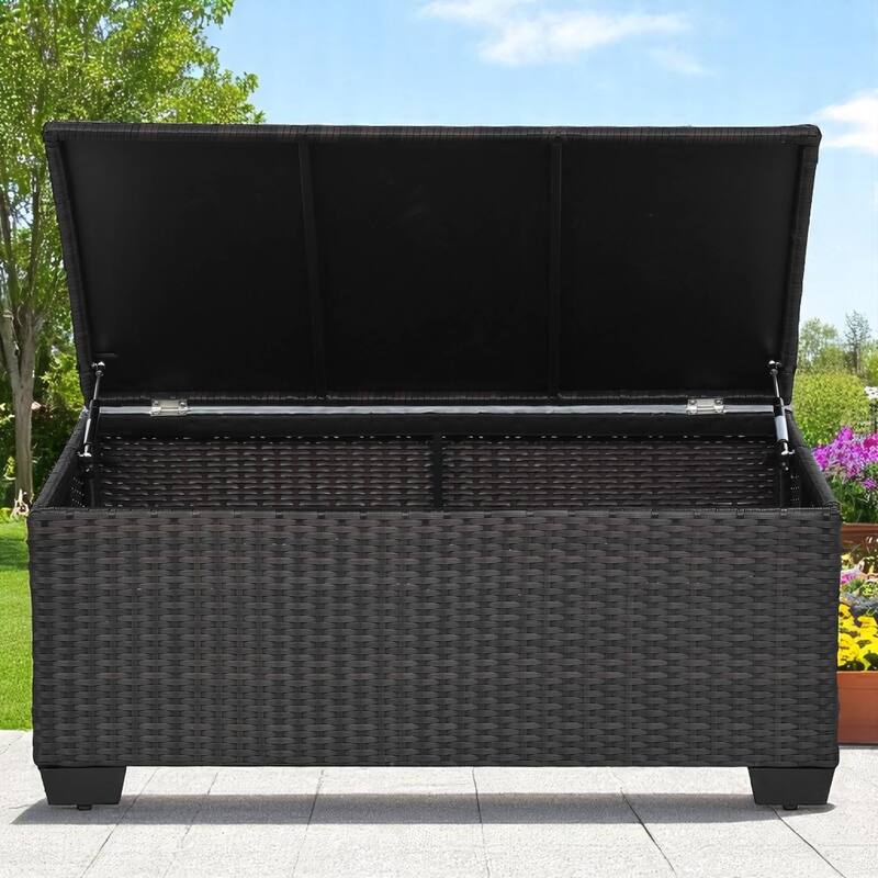10-Piece Outdoor Patio Furniture Set,outdoor Sectional Sofa with Cushions,Modular Seating with Ottomans and Armchairs