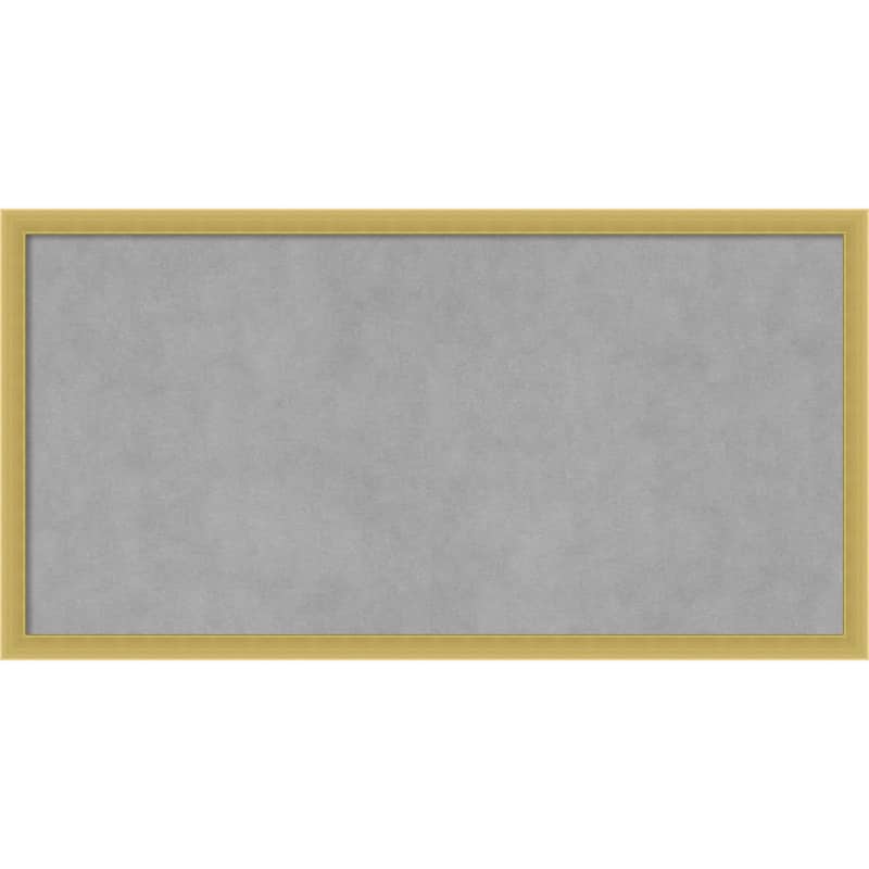Amanti Art Svelte Polished Gold Framed Magnetic Board