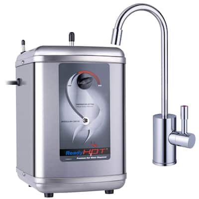 Ready Hot 200 Instant Hot Water Tank, 1-Handle Polished Chrome Faucet