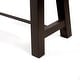preview thumbnail 7 of 6, Catriona Acacia Wood Outdoor Dining Benches by Christopher Knight Home