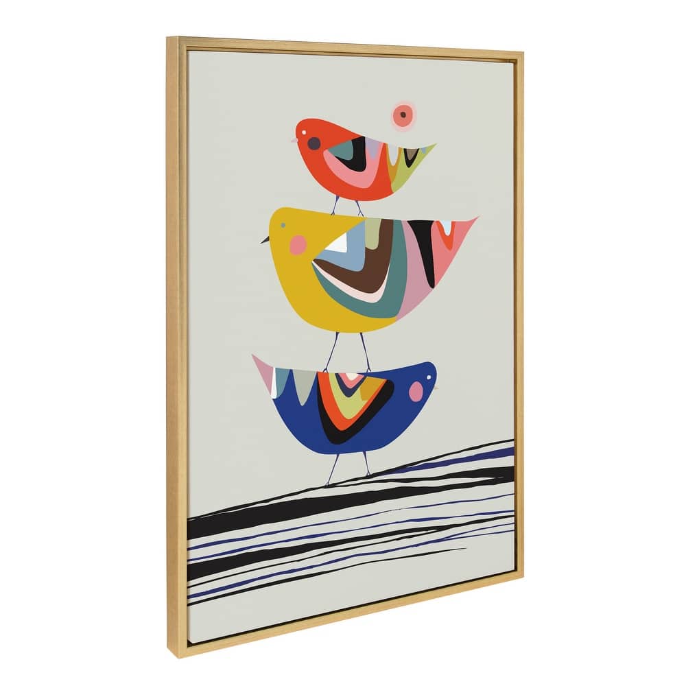 Kate and Laurel Sylvie The Family Tree Framed Canvas By Rachel Lee