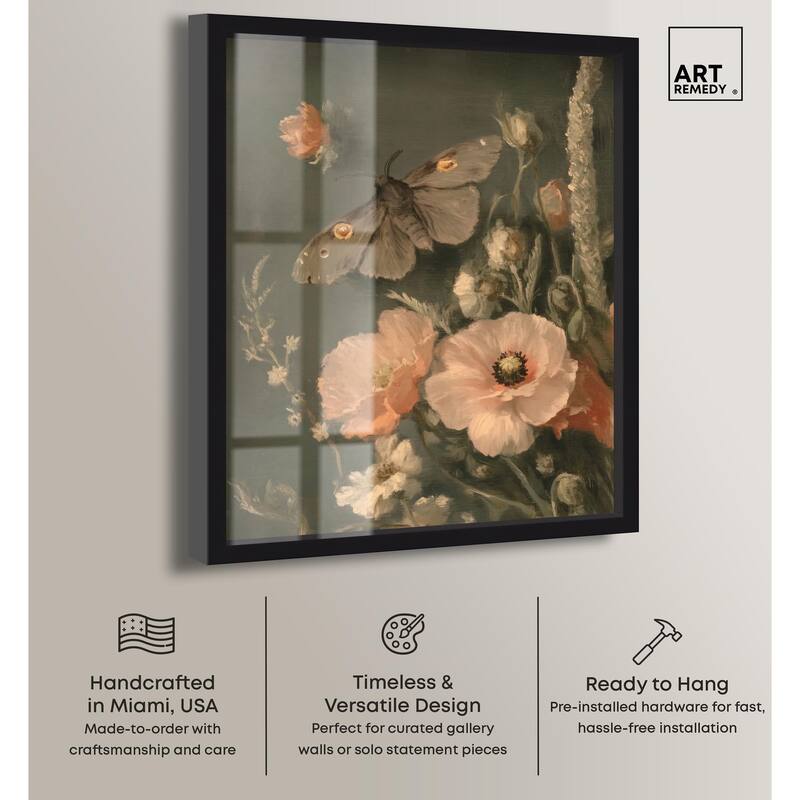 Shadowed Flutter Shadowbox by Art Remedy