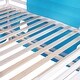 preview thumbnail 9 of 14, Fun and Durable Full Bunk Bed with Slide, Castle Elements, and Semi-Enclosed Space for Kids, Strong Support and Safety Features