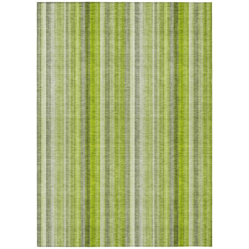 Alvari Stripe Weather Resistant Timeless Fusion Outdoor Rug