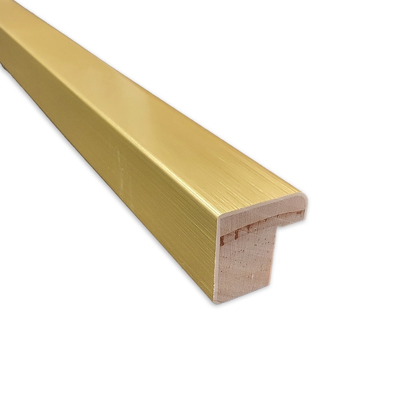 Amanti Art Svelte Polished Gold Framed Magnetic Board