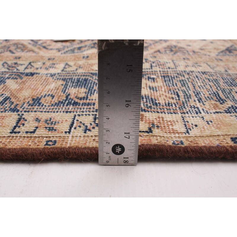 ECARPETGALLERY Hand-knotted Antalya Vintage Copper Wool Rug - 4'11 x 9'11